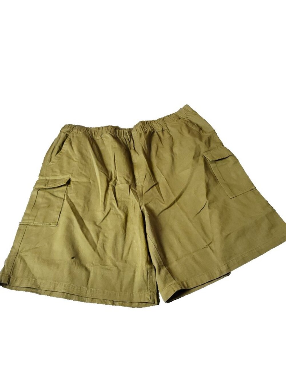Boulder Creek Cargo Shorts Mens 4XL Big Tall Beige Khaki Trading Chino LL